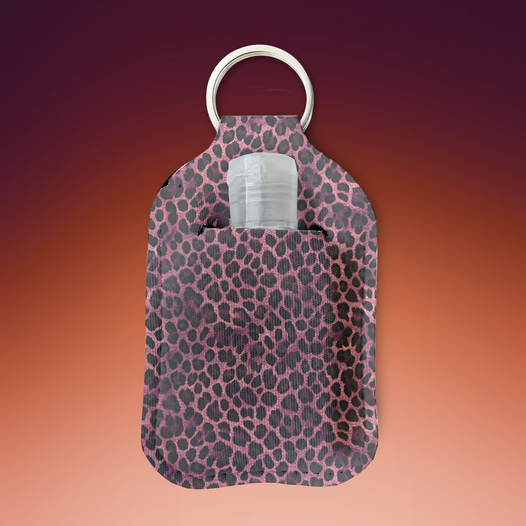 Midnight Plum Sanitizer Keychain