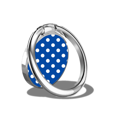 Black Sorority Polka Dot Phone Ring