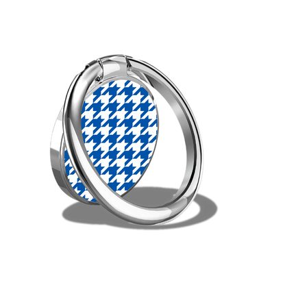 Black Sorority Houndstooth Phone Ring