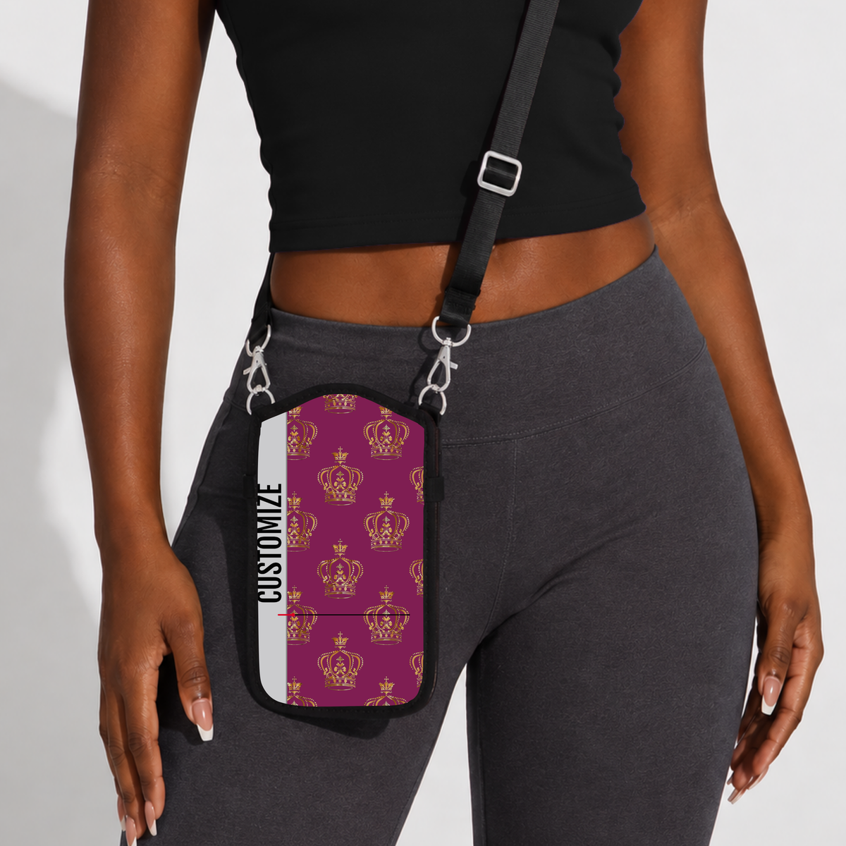 Custom Crossbody Phone Sleeve