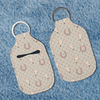 Skulls & Spurs Hand Sanitizer Keychain