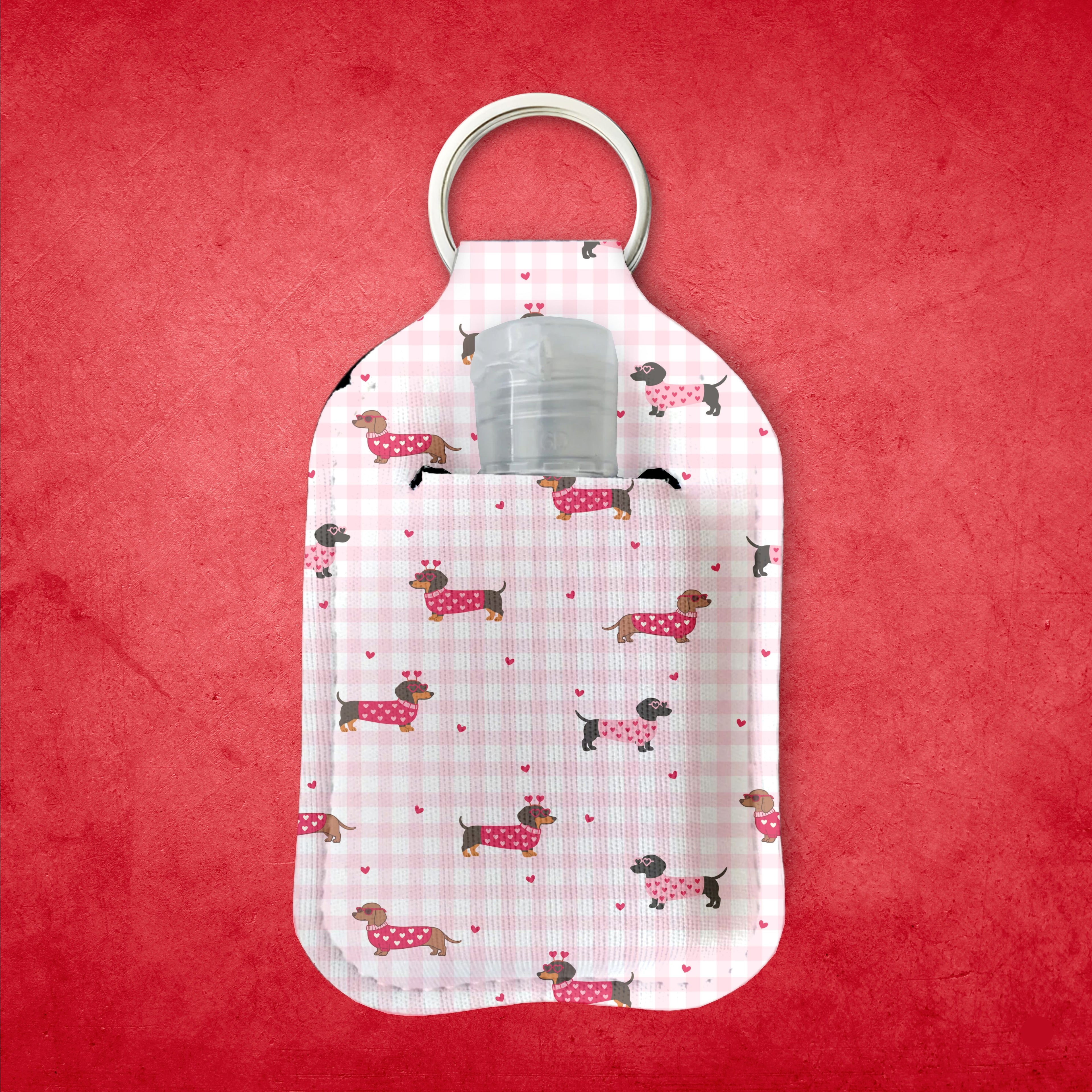 Puppy Love Sanitizer Keychain