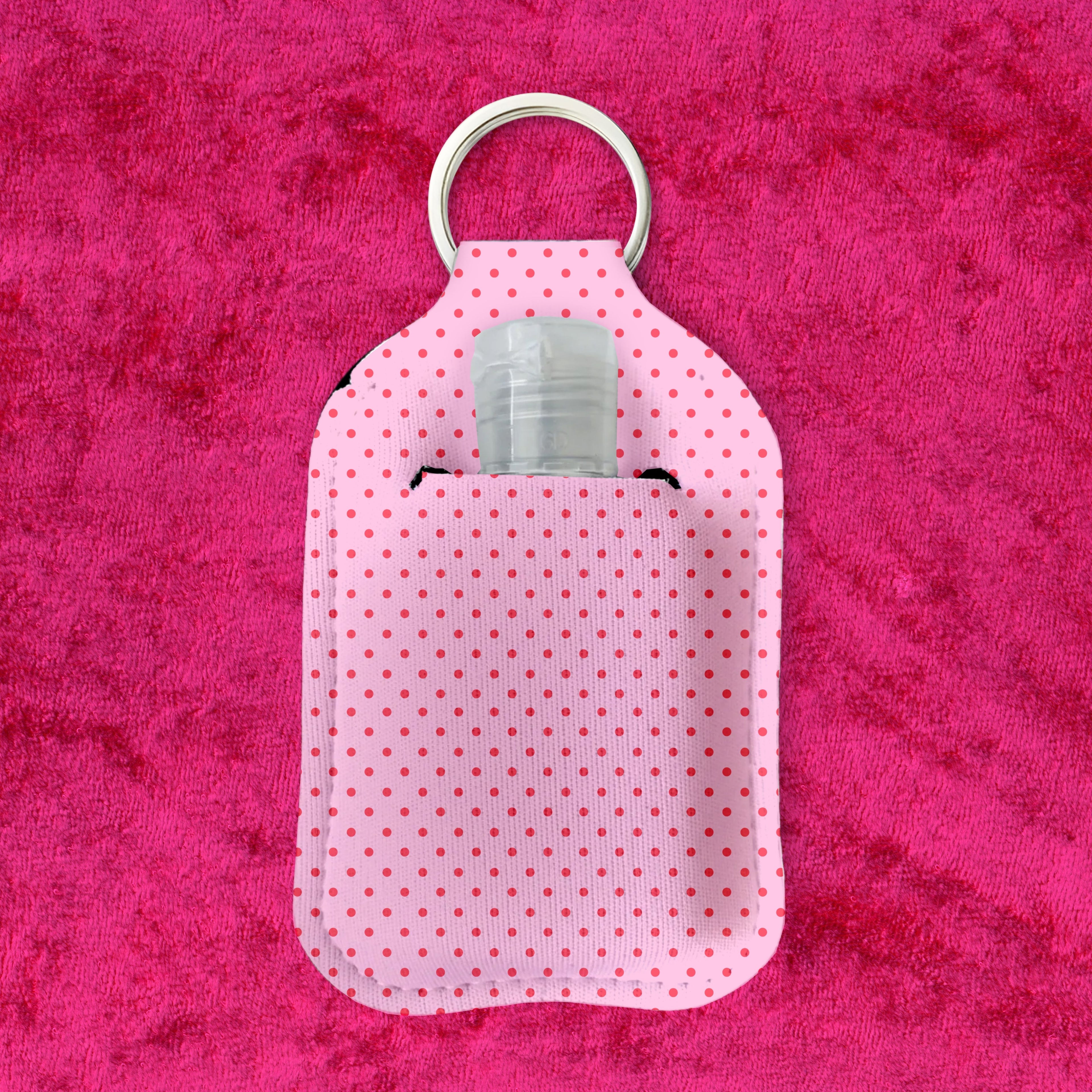 Love Dotty Sanitizer Keychain