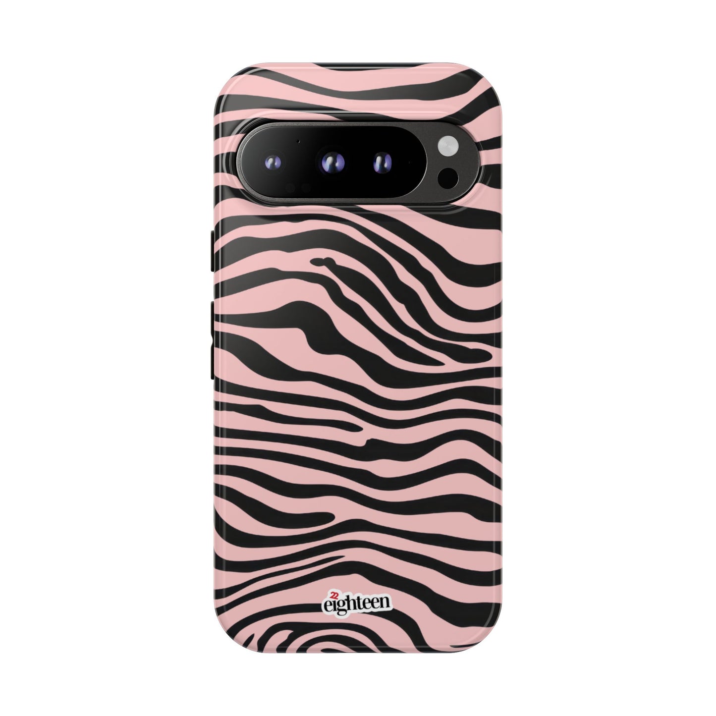 Pink Saharan Stripe Tough Phone Case