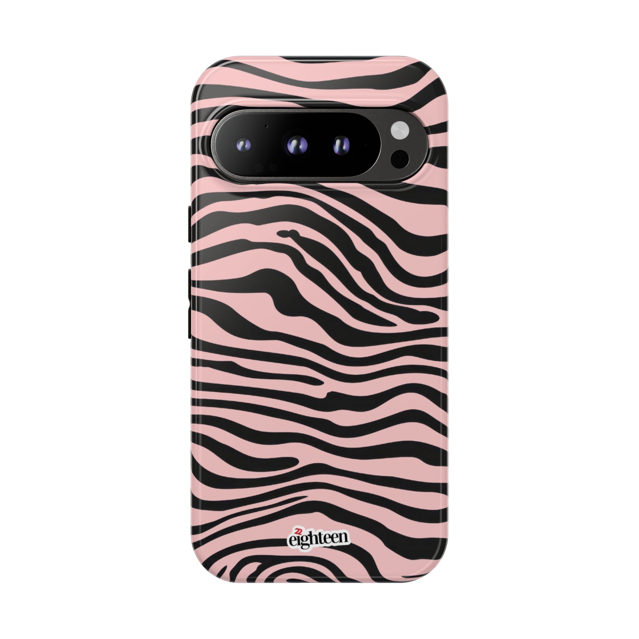 Pink Saharan Stripe Tough Phone Case