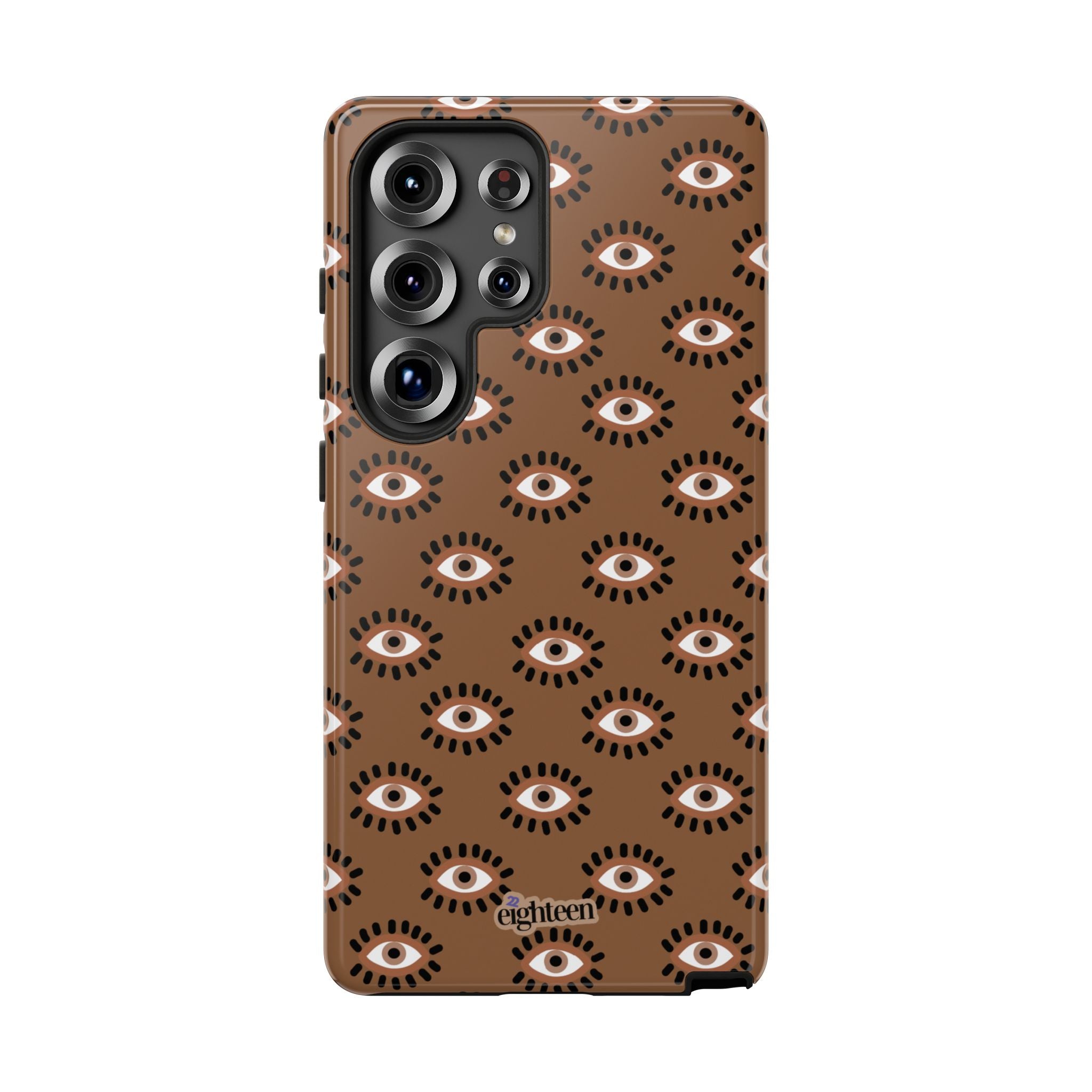 Brown Gaze Tough Phone Case