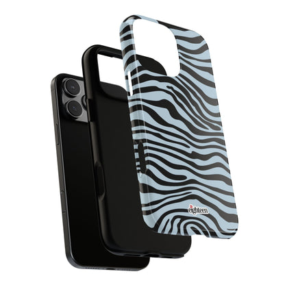 Blue Saharan Stripe Tough Phone Case