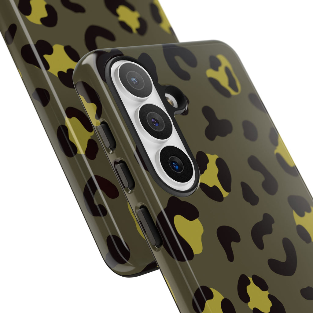 Wild Cat: Olive Twist Phone Case