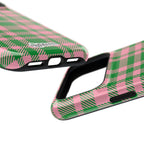 Pink Salmon & Apple Green Interlude MagSafe Phone Case