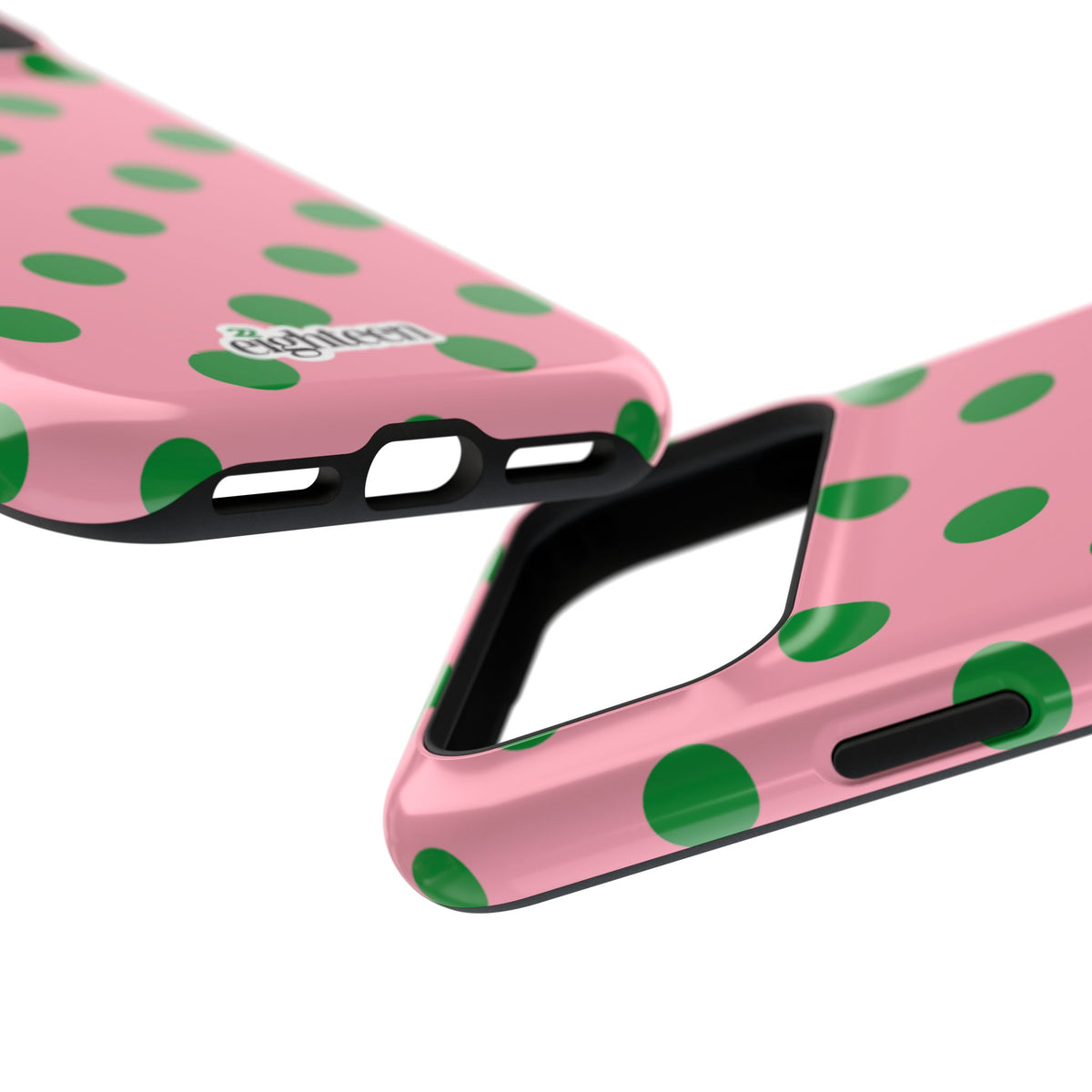 Pink Salmon & Apple Green Dot Theory MagSafe Phone Case