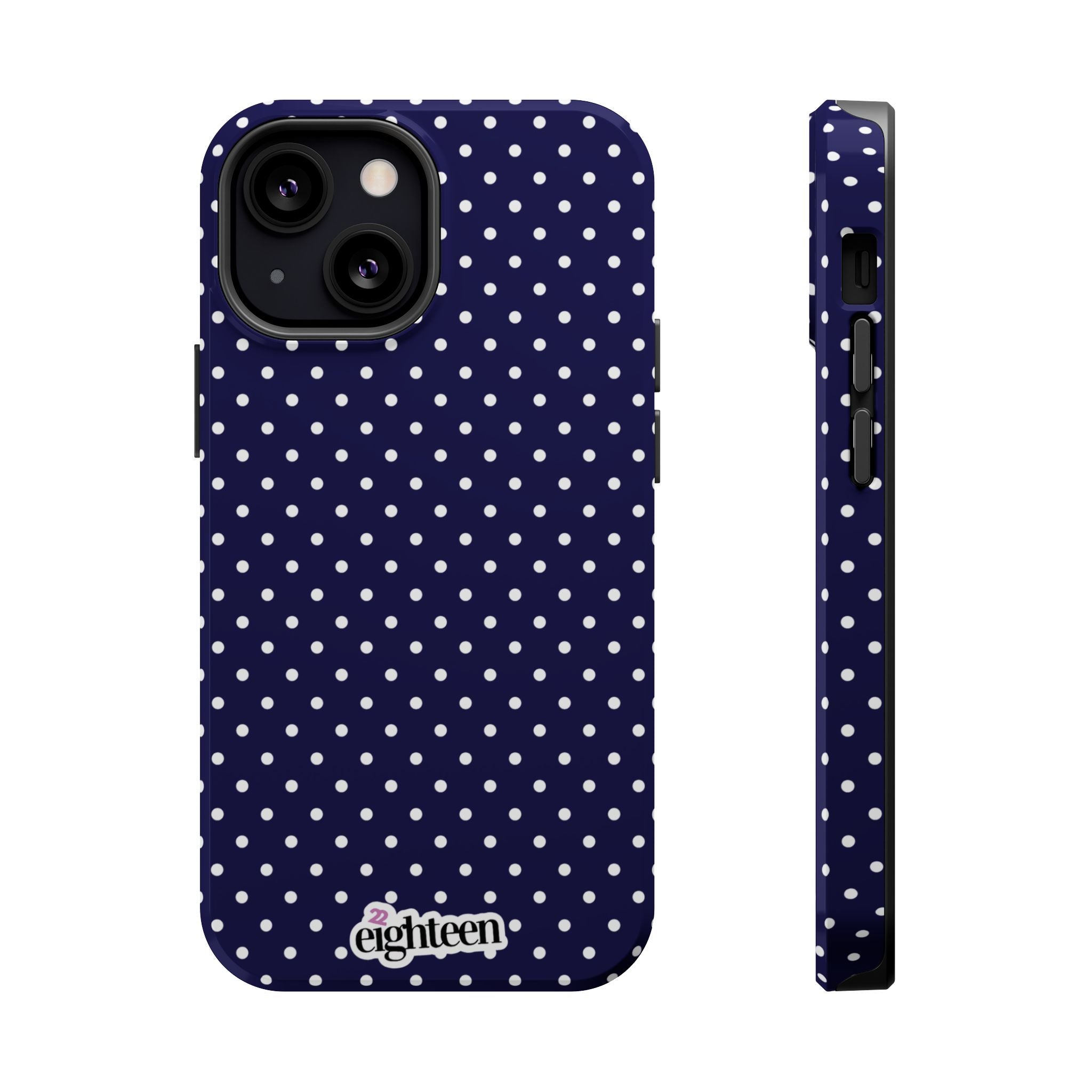 Deep Blue Dotty MagSafe Tough Case