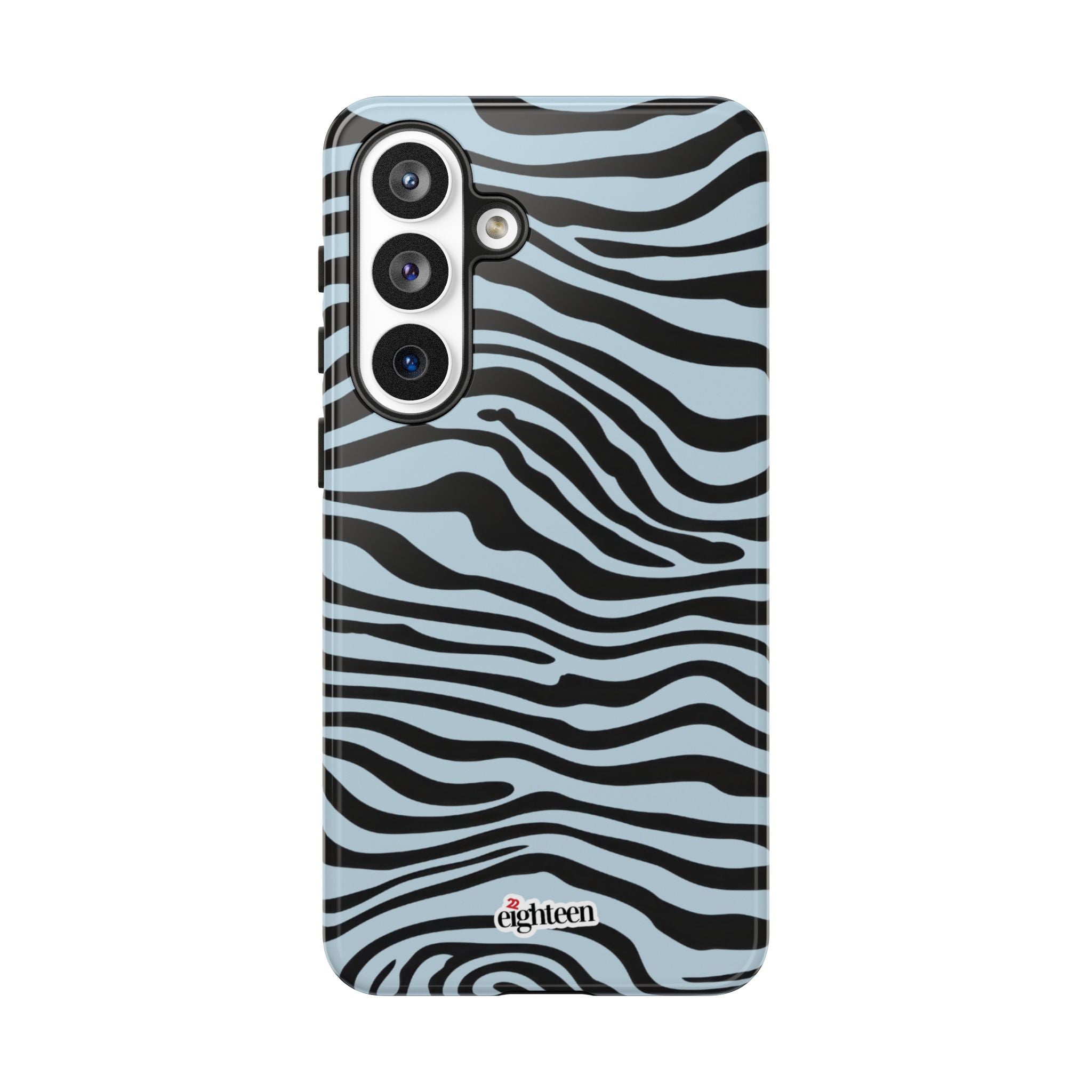 Blue Saharan Stripe Tough Phone Case