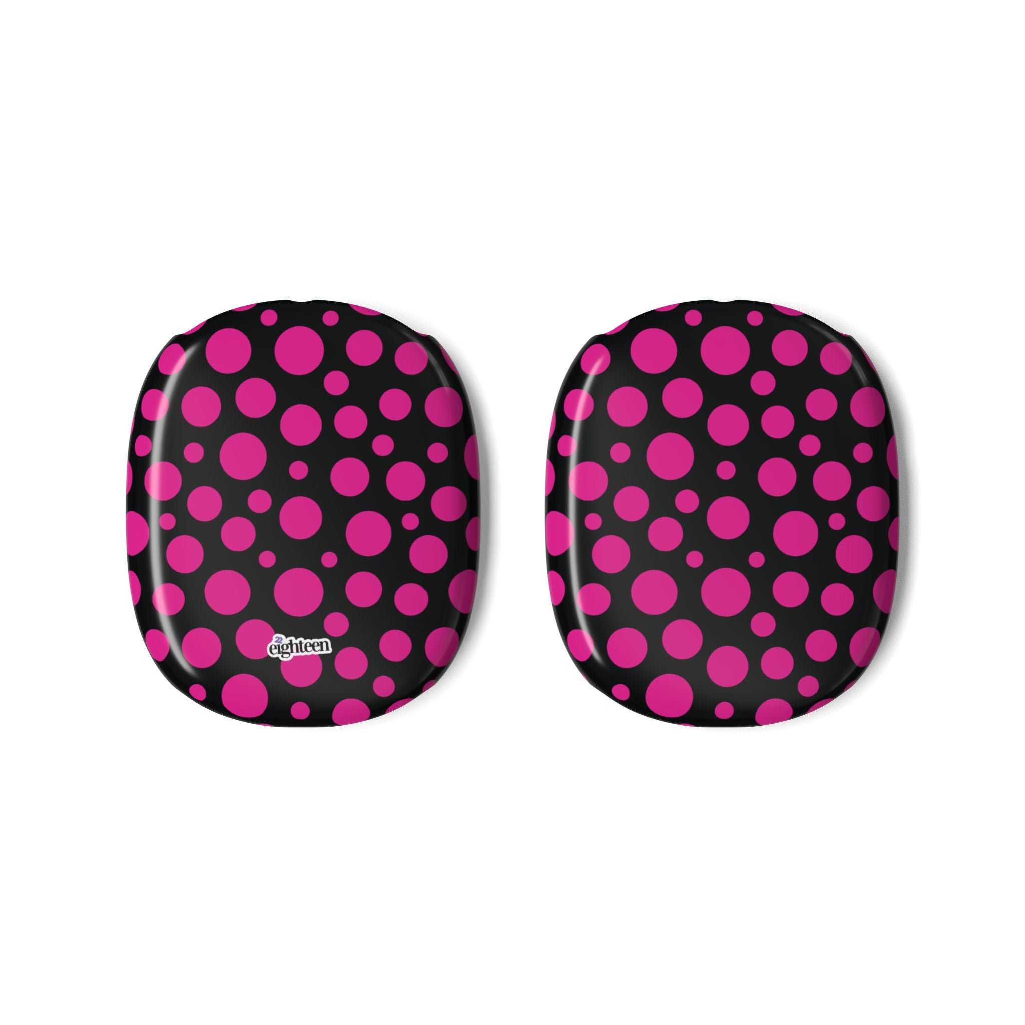 Black + Pink Poppy AirPods Max Case