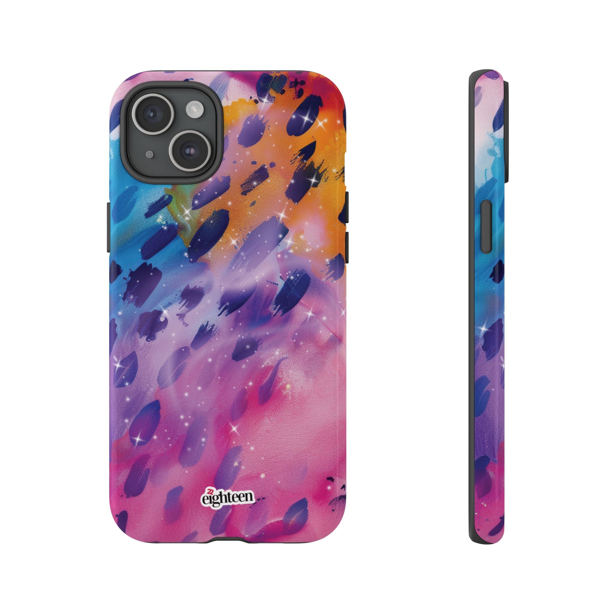 Nebula Glow Tough Phone Case