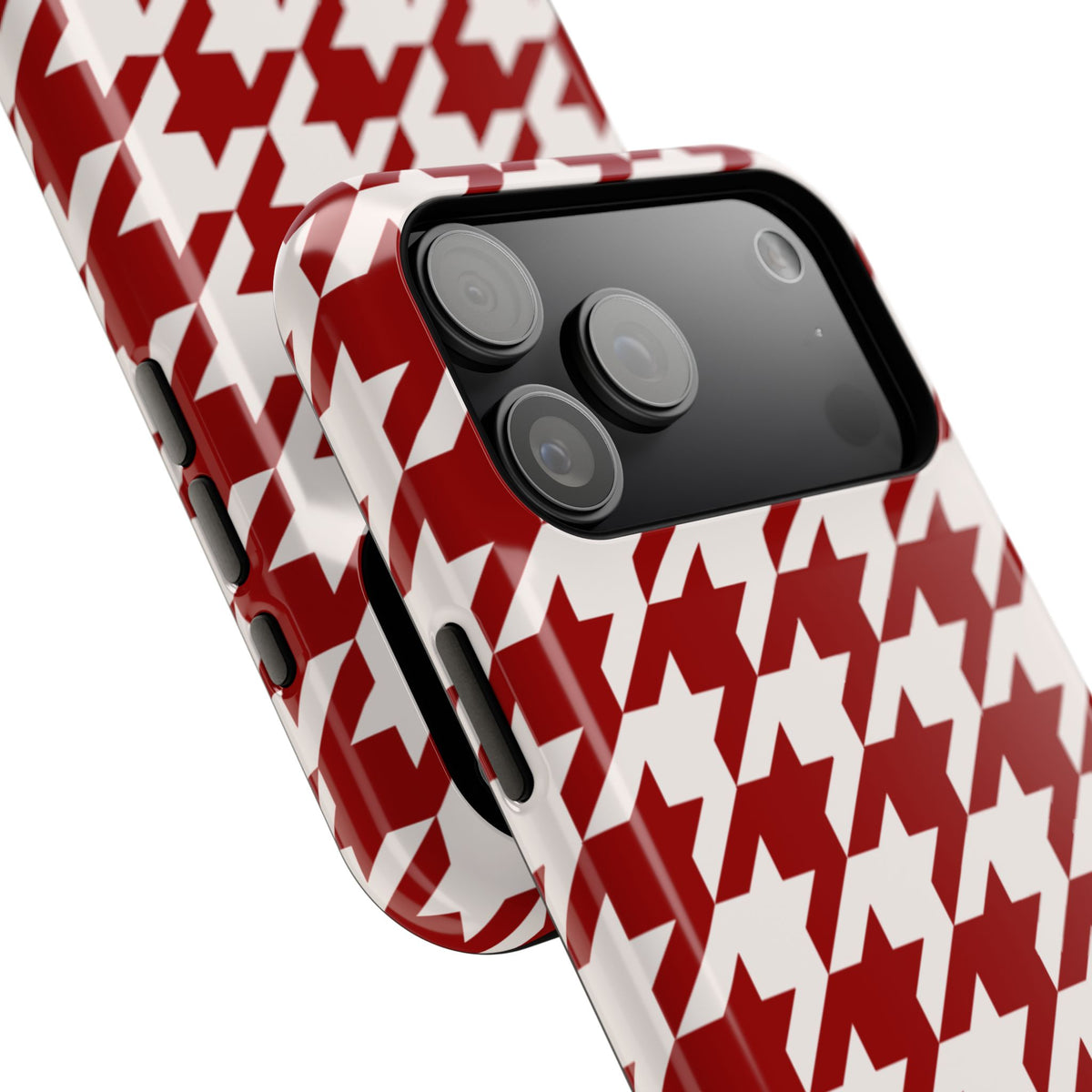 Crimson & Cream Staccato MagSafe Phone Case