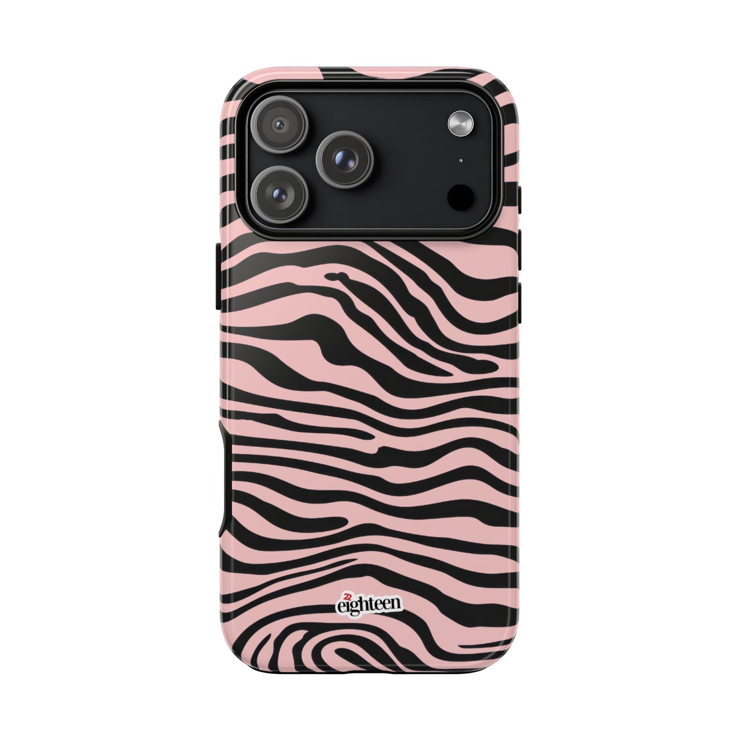 Pink Saharan Stripe Tough Phone Case