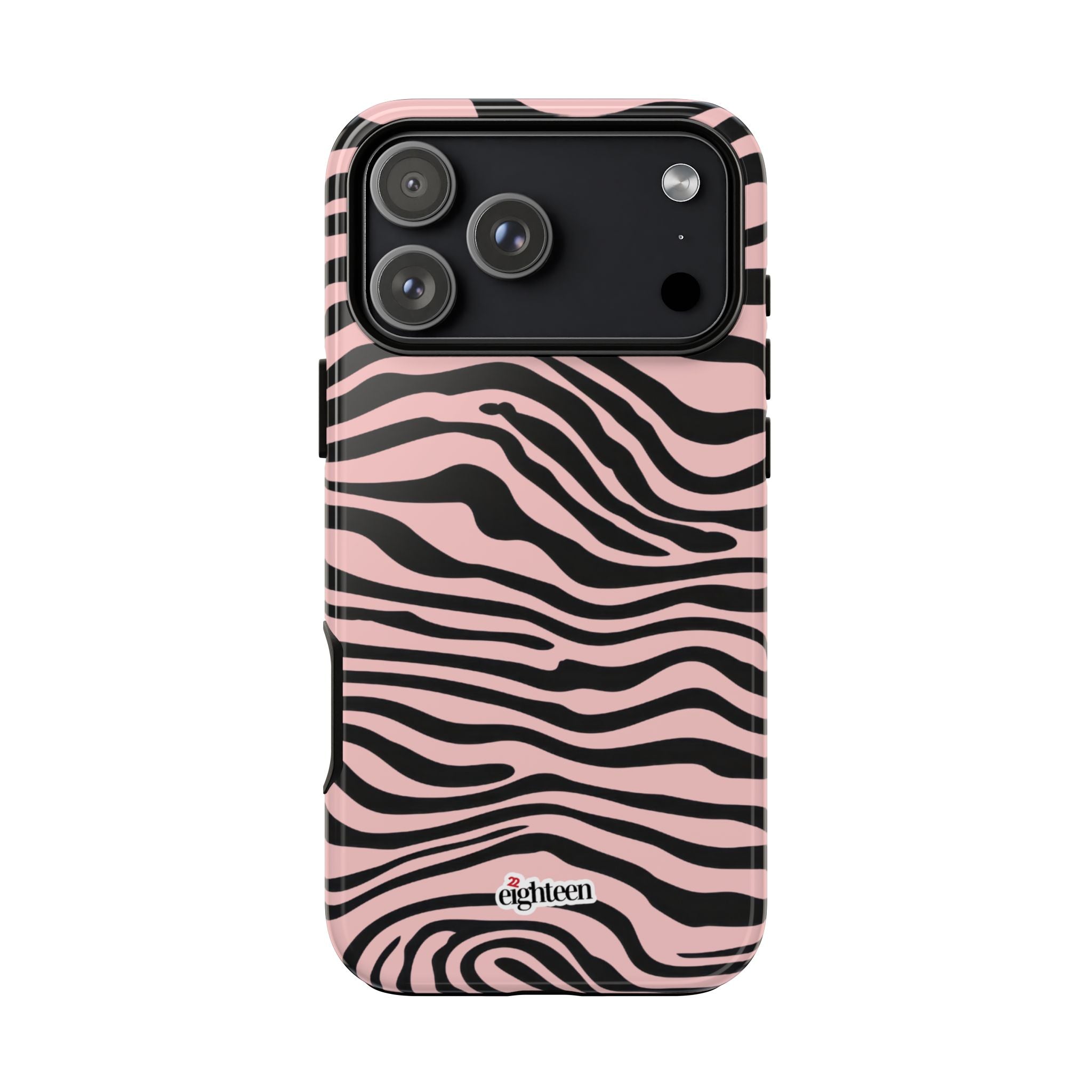 Pink Saharan Stripe Tough Phone Case