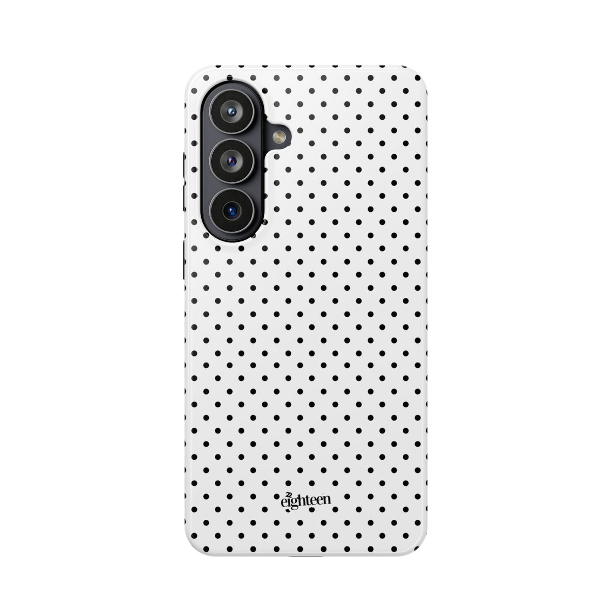 White Dotty MagSafe Phone Case