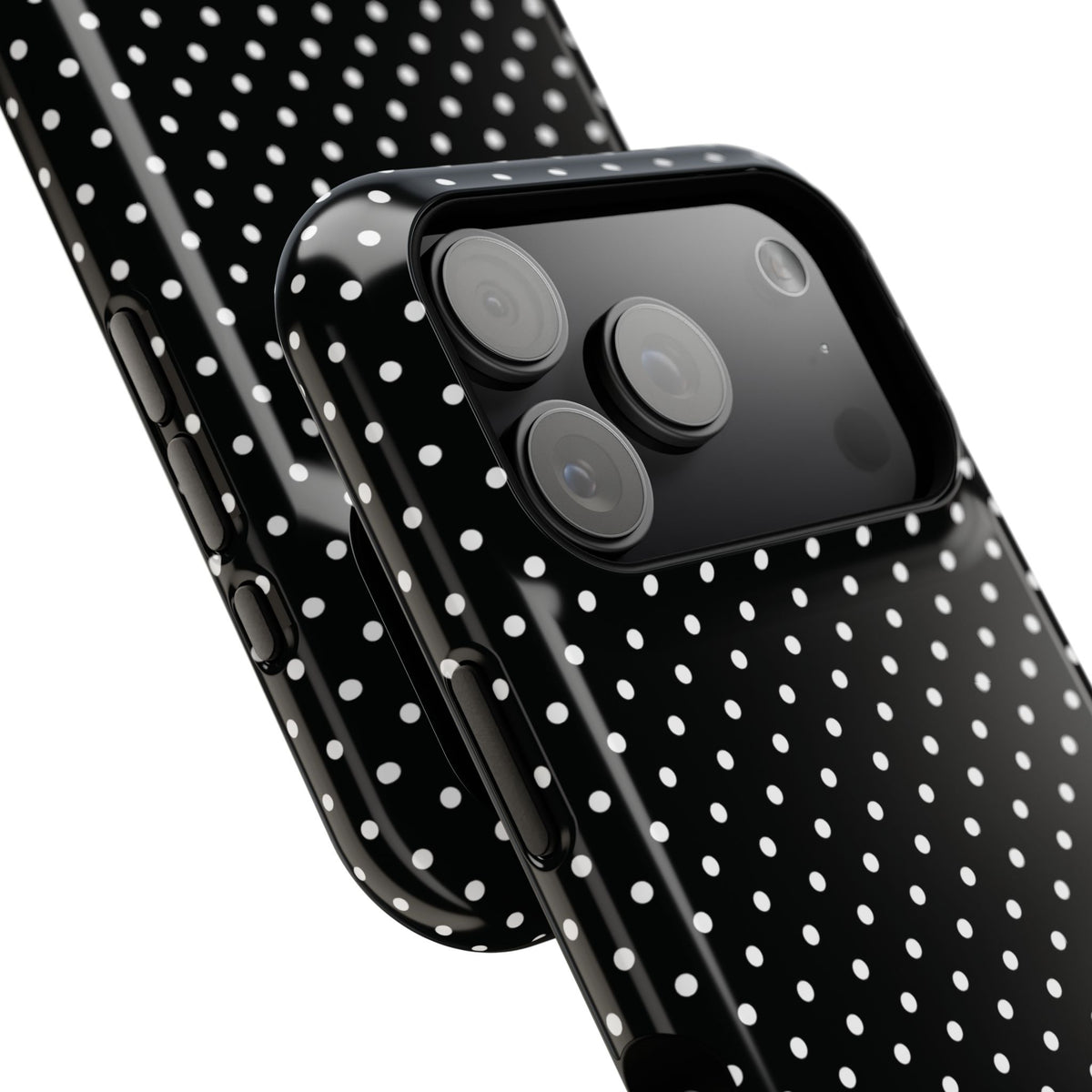 Black Dotty MagSafe Phone Case