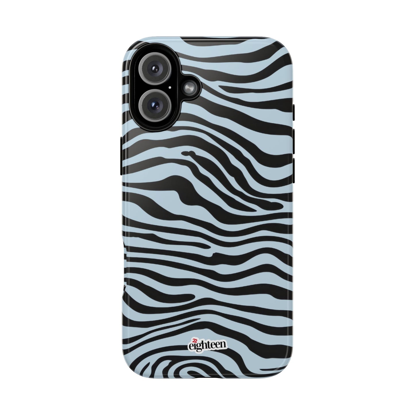 Blue Saharan Stripe Tough Phone Case