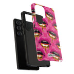 Pink Ms Pouty Tough Phone Case