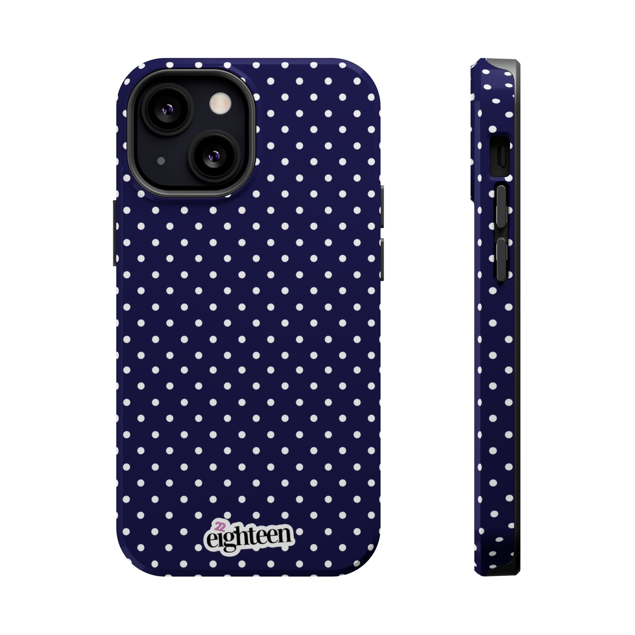 Deep Blue Dotty MagSafe Tough Case