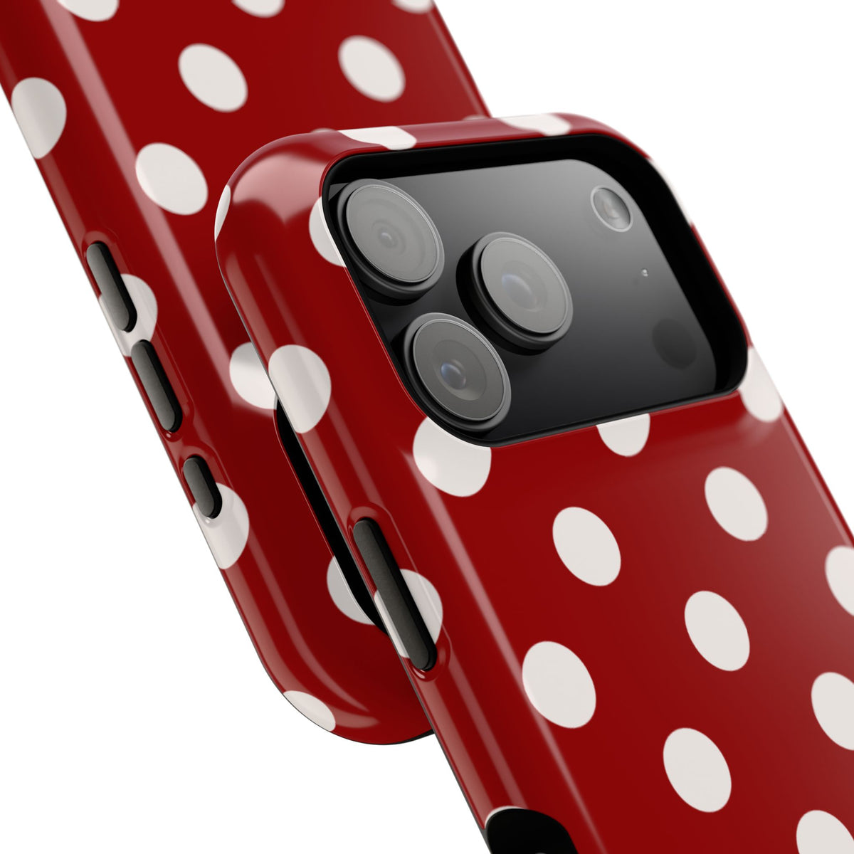 Crimson & Cream Dot Theory MagSafe Phone Case