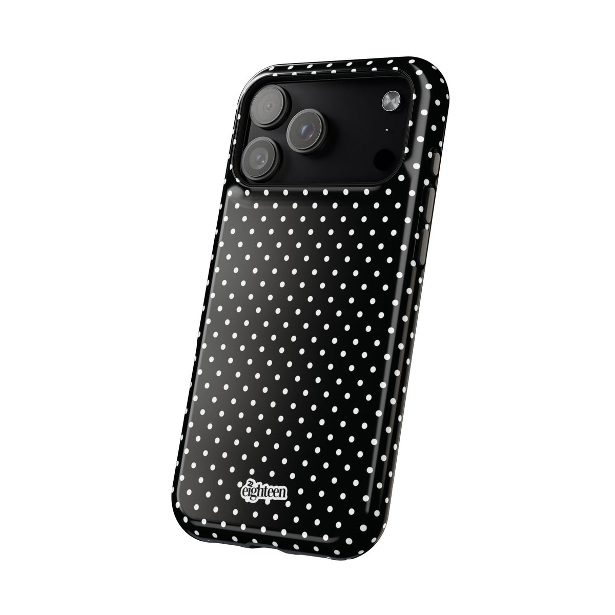 Black Dotty MagSafe Phone Case