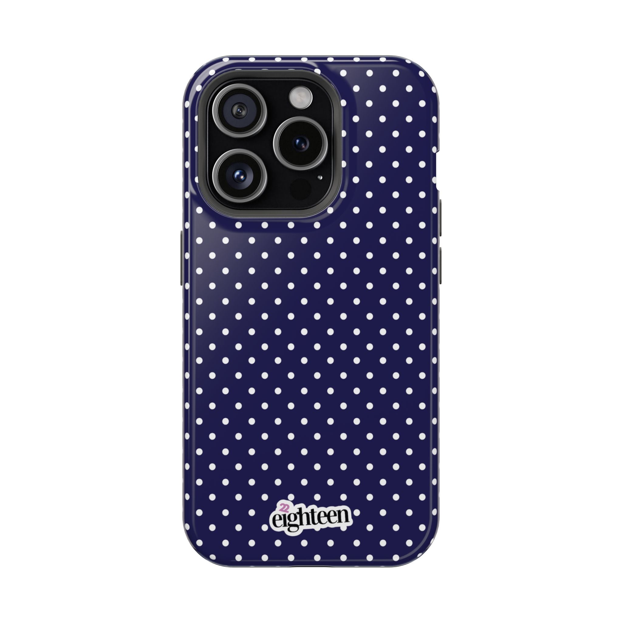 Deep Blue Dotty MagSafe Tough Case