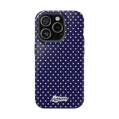 Deep Blue Dotty MagSafe Tough Case