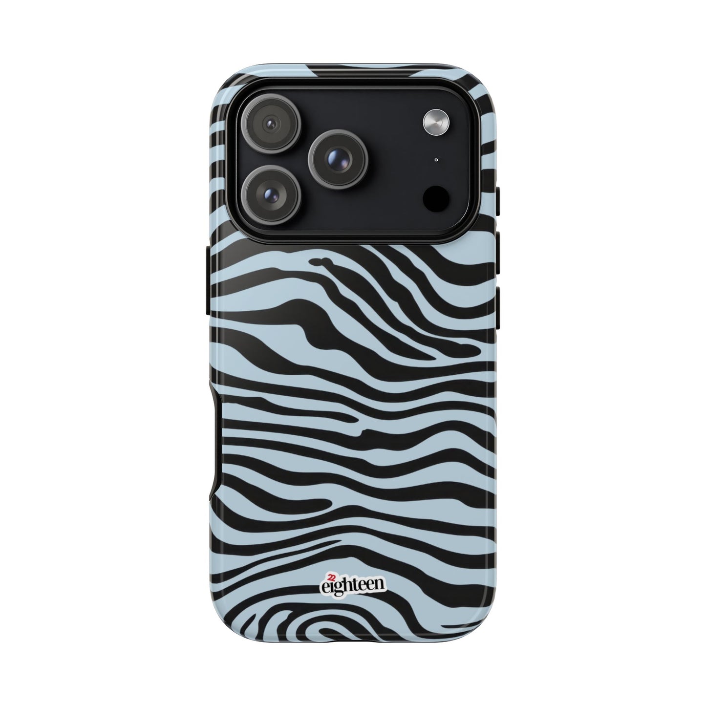 Blue Saharan Stripe Tough Phone Case