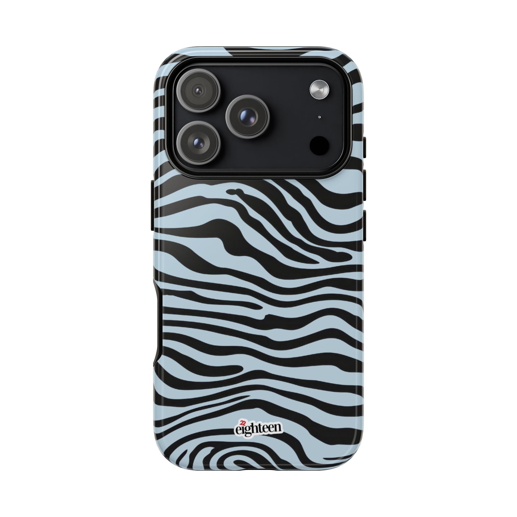 Blue Saharan Stripe Tough Phone Case