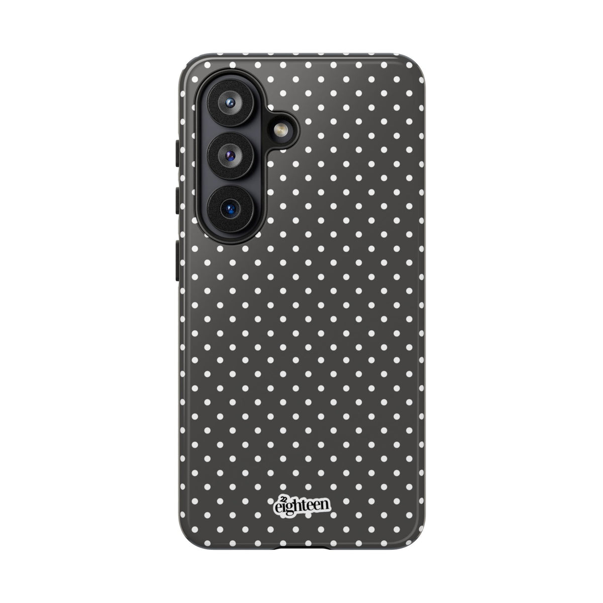 Charcoal Dotty Phone Case