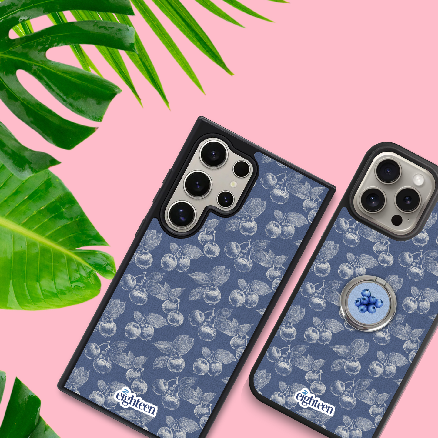 Indigo Berry Flex Phone Case