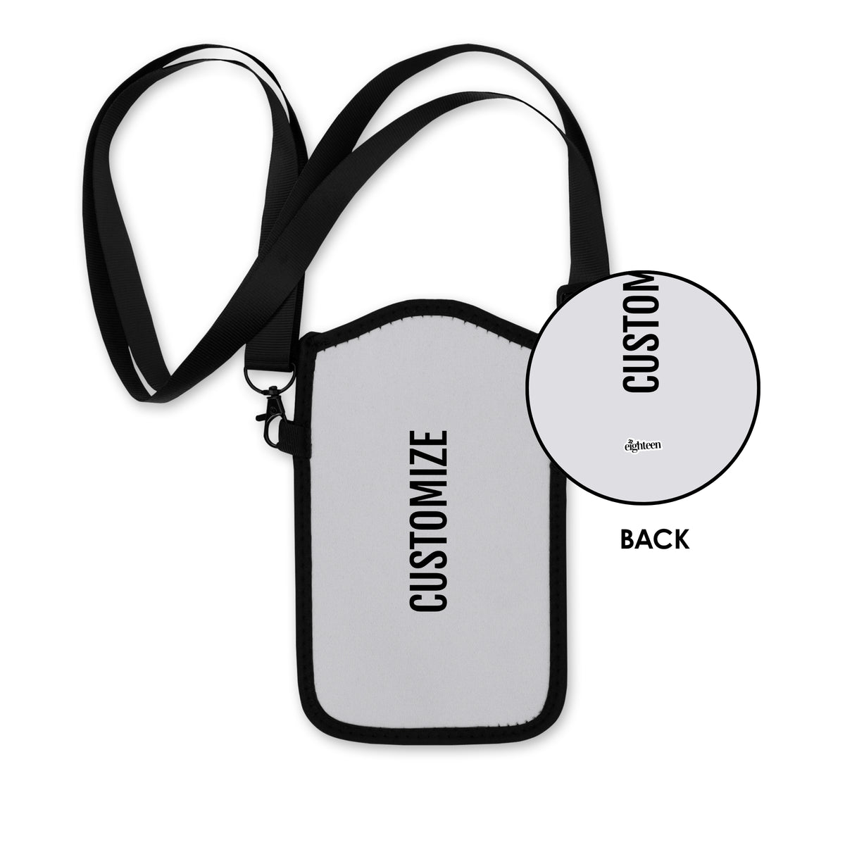 Custom Crossbody Phone Sleeve