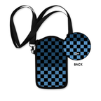 Split the Check Crossbody Phone Sleeve