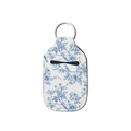 Porcelain Bloom Hand Sanitizer Keychain