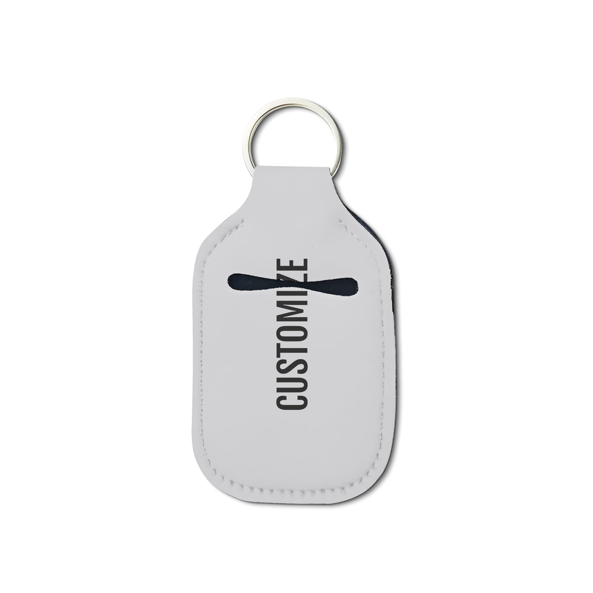 Custom Sanitizer Keychain