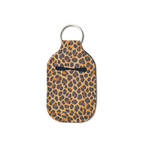 Lux Leopard Sanitizer Keychain
