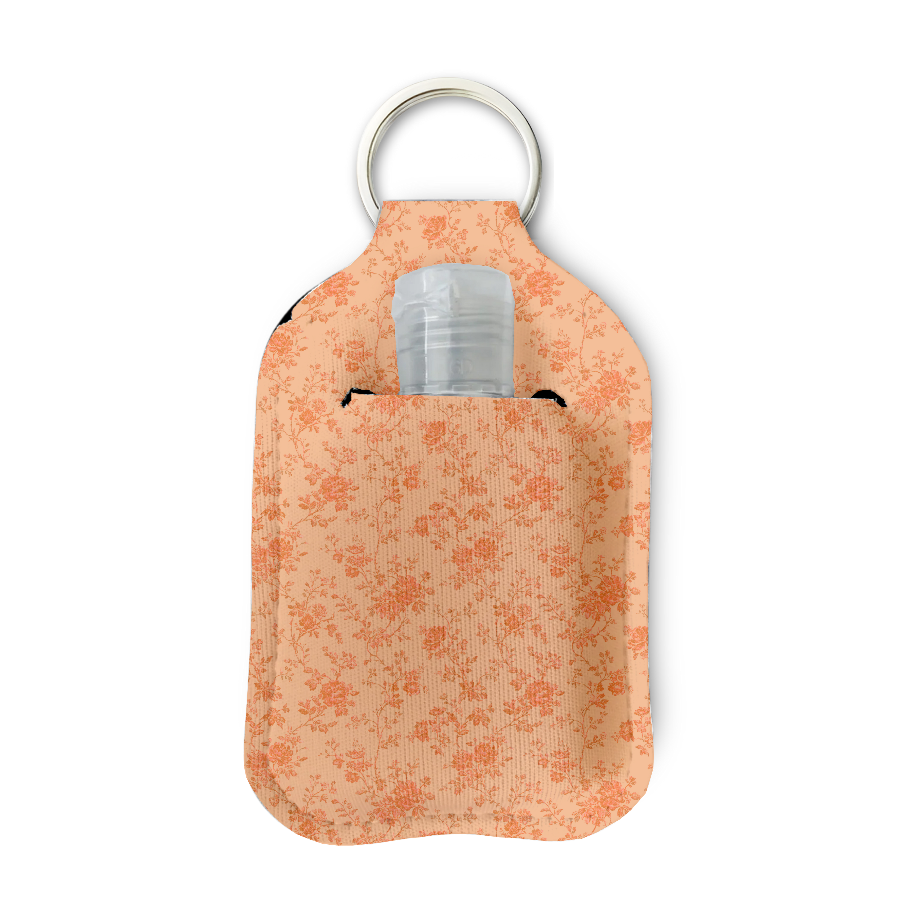 Brown Sugar Bloom Hand Sanitizer Keychain