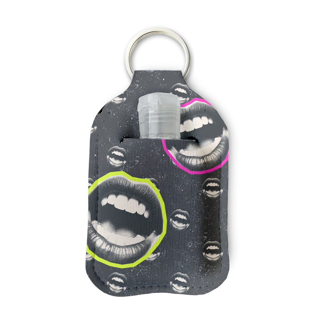 Lip Service Hand Sanitizer Keychain