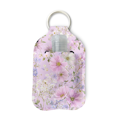 Lilac Whisper Hand Sanitizer Keychain