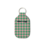 Houndstooth Hand Sanitizer Keychain