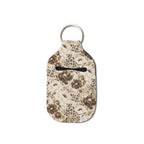 Cocoa Bloom Sanitizer Keychain