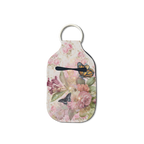 Vintage Bloom Hand Sanitizer Keychain