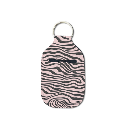 Saharan Stripe Sanitizer Keychain