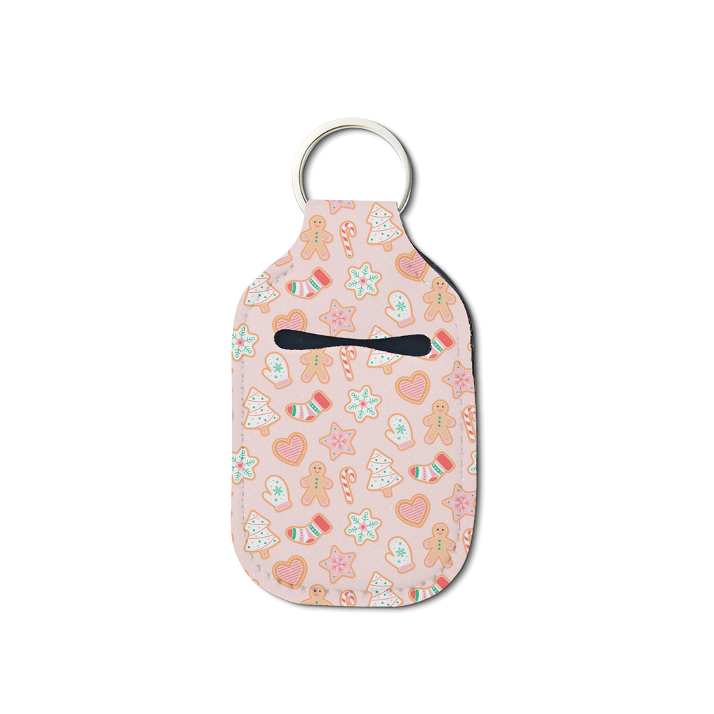 Gingerbread Bae Sanitizer Keychain