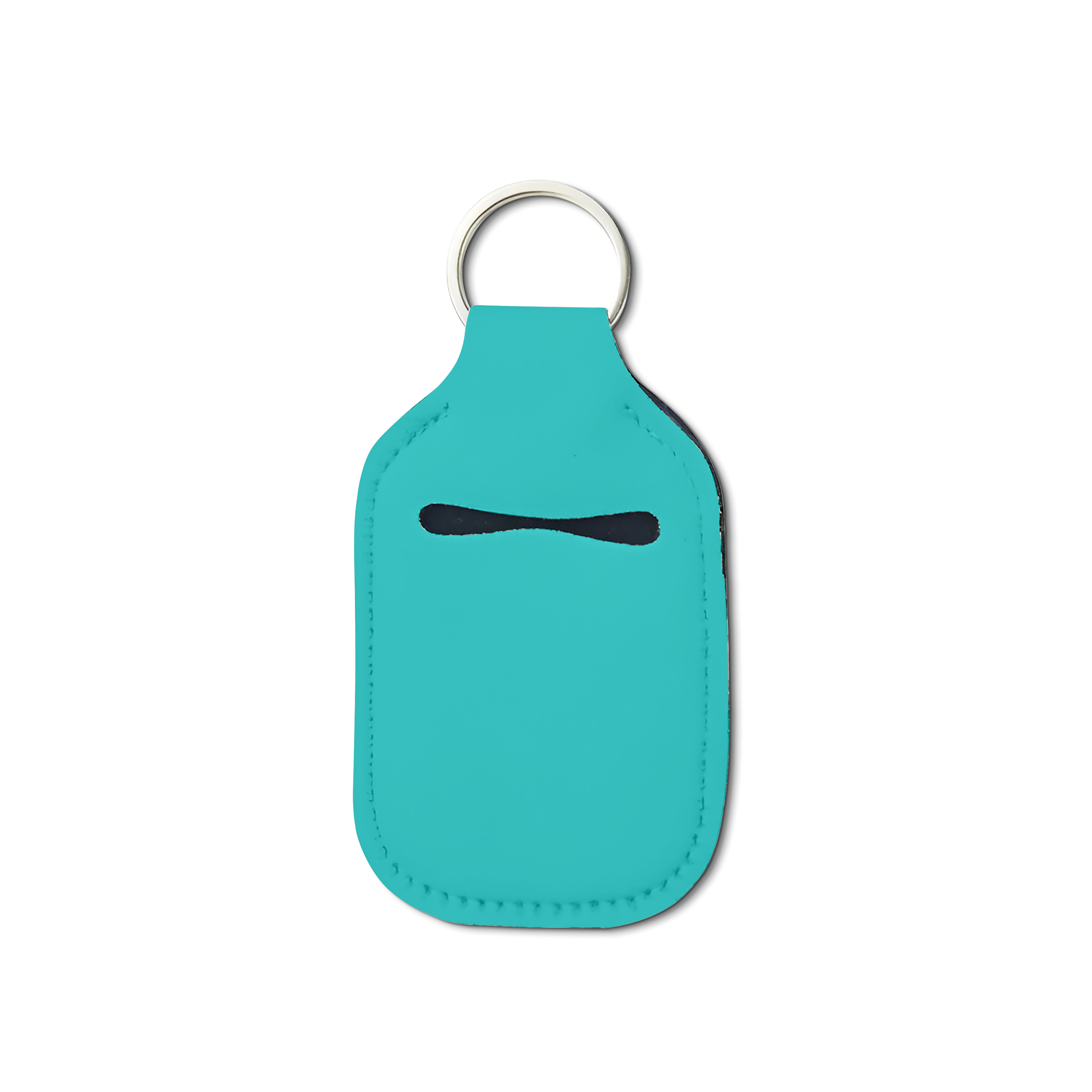 Solid Color Hand Sanitizer Keychain