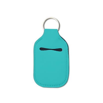 Solid Color Hand Sanitizer Keychain