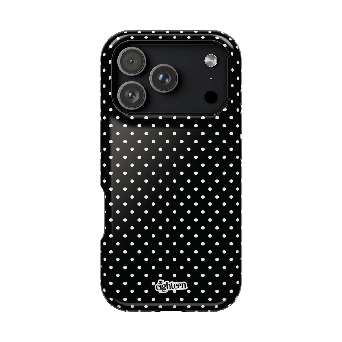 Black Dotty MagSafe Phone Case